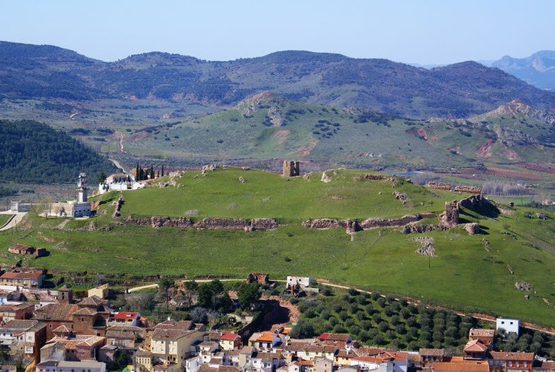 Castillo de Alcaraz, Spain